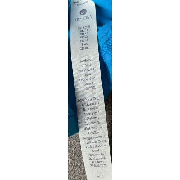 CRZ Yoga Shirt Size Large - Picture 3 of 4